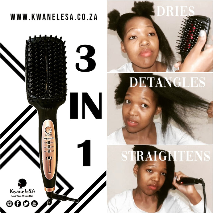 Getting to know Kwanele Afro Hair Straightening Brush